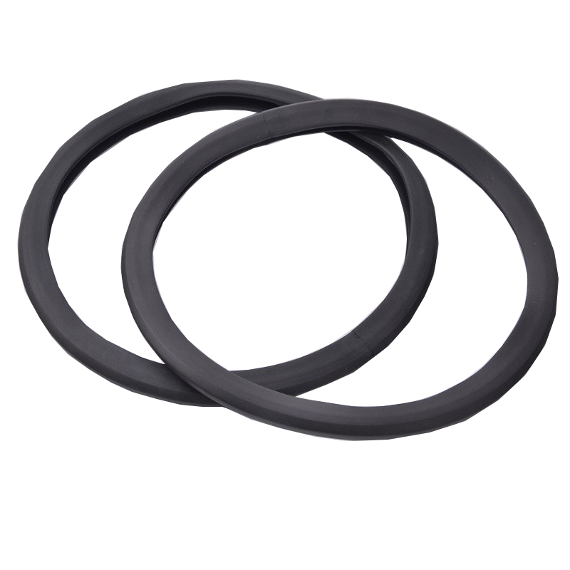 Černá kulatá guma o prstencové těsnění těsnění